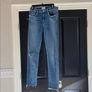 AGOLDE torn jeans